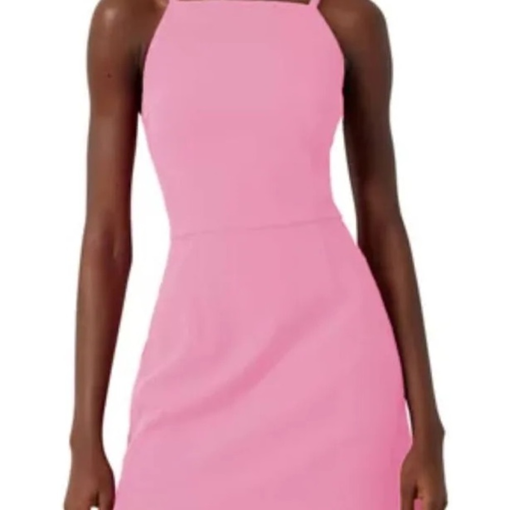 NWOT- French Connection Whisper Light Sheath Minidress size 6 in Morning Glory